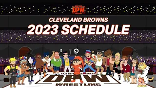 The Browns 2023 Schedule Release: Dawg Pound Wrestling Rumble