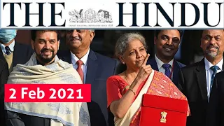2 February 2021 | The Hindu Newspaper Analysis | Current affairs 2021 #UPSC #IAS Editorial Analysis