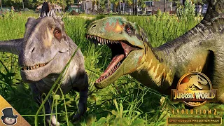 BEST SOCIAL ANIMATION! Concavenator Showcase - Jurassic World Evolution 2 Cretaceous Predator Pack