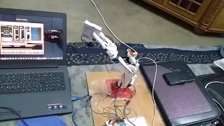 Diploma project Robotic Arm || Arduinouno controlling || Pick and place type robot.