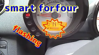 燃料計点滅！　意外な所が壊れてました…。(；ﾟДﾟ) 　スマートフォーフォー[smart forfour 454] fuel gauge flashing