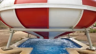 Aqualand El Arenal - Tornado Trichterrutsche | Space Bowl Slide