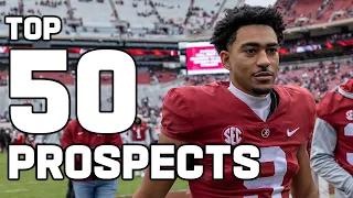 Top 50 Prospects in the 2023 NFL Draft class!