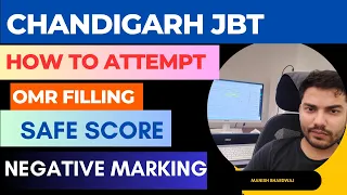 Chandigarh JBT | Chandigarh PRT 2024 | How to attempt Questions | Negative Marking | Maximum Score