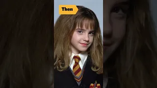 Harry Potter Cast then vs now! #facts #shorts #movies