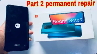How To Fix Redmi note 9 note 9s Auto Restart Problem Fix 100% Permanent Solution Part 2 best Tricks'