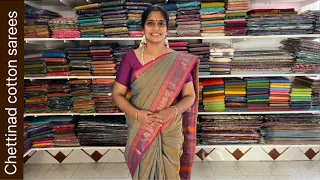 Summer special | Chettinad cotton sarees |Apavaranam