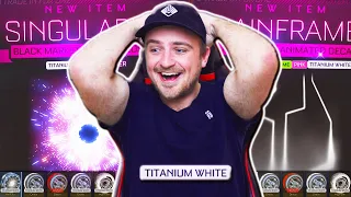 So I Broke the *TITANIUM WHITE* BLACK MARKET WORLD RECORD for Trade Ups in Rocket League!