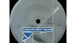 New Disco Science Alliance ‎– Break Even (Deep Space Mix)