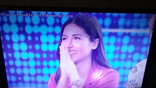 Family feud Sanya lopez returns back at the fast money round