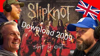 Slipknot - Spit it Out (jump the fuck up) Live at Download 2009 REACTION!! | OFFICE BLOKES REACT!!