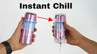 The Fastest Way To Make a Drink Cold