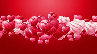 Happy Valentine's day Lovely Hearts Valentine Animated Background Video 2021