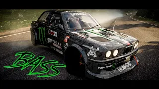 NØCTRIS - Over You (BASS BOOSTED) / BMW M3 E30 Drift Car