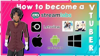CUSTOM CAST TUTORIAL | HOW TO STREAM AS VTUBER FROM IOS/ANDROID TO PC OBS STREAMLABS USING LETSVIEW!