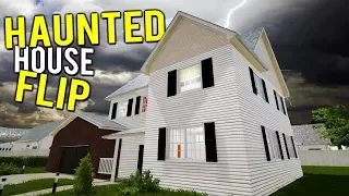 RENOVATING AND FLIPPING A HAUNTED HOUSE?! MAKING MILLIONS - House Flipper Beta Gameplay