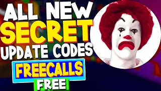 ALL NEW *SECRET* UPDATE CODES in DON'T CALL AT 3AM CODES! (Don't Call At 3AM Codes)