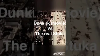 Dunkirk Stuka scene vs. Actual Stuka footage