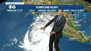 Hilary grows into major hurricane, could reach California as very rare tropical storm
