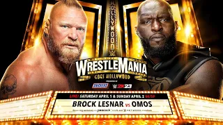 CAMINO A WRESTLEMANIA-LESNAR vs OMOS