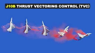 J-10B Thrust Vectoring Control (TVC) [HD]