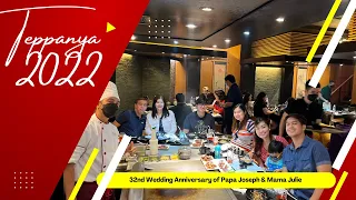 Teppanya 2022 | Evia Daanghari | Wedding Anniversary Celebration