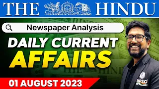 The Hindu Analysis | 1 August 2023 | Current Affairs Today | OnlyIAS UPSC