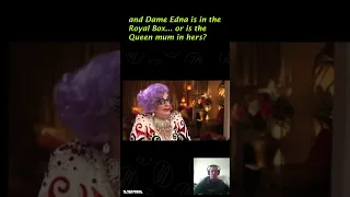 Dame Edna mistaken for the Queen Mother