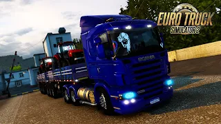 CONSEGUIMOS ENTREGAR OS TRATORES NO DESTINO MAS CHEGAMOS ATRASADOS | Euro Truck Simulator 2