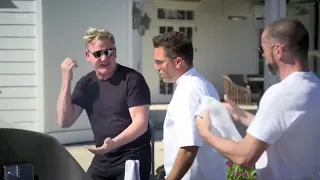 Burger Off  Gordon Ramsay vs Gino D'Acampo & Fred Sirieix #shorts