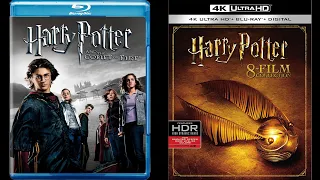 Harry Potter and the Goblet of Fire Blu-ray vs 4K (SDR version)