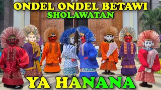 ONDEL ONDEL BETAWI SHOLAWATAN 💞 YA HANANA COVER AISHWA NAHLA KARNADI - ONDEL ONDEL JOGET ASIK