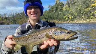 Trout Fishing Tasmania big river