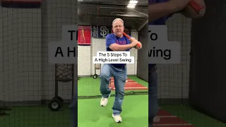 The 5 Steps To A High Level Baseball Swing