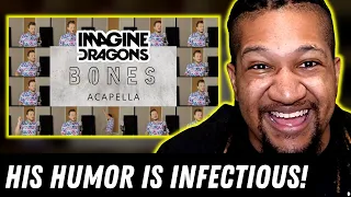 Reaction to Imagine Dragons - Bones (ACAPELLA) | Jared Halley