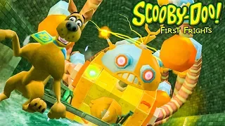 ROBÔ GIGANTE DENTRO DO ESGOTO no Scooby-Doo First Frights Episode 2 Chase Level 3