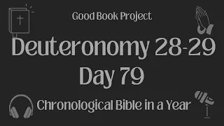 Chronological Bible in a Year 2023 - March 20, Day 79 - Deuteronomy 28-29