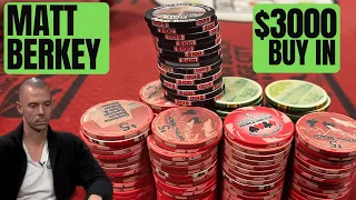 I Vs Matt Berkey In A $3000 5/5/10/20 Game!!! -  Kyle Fischl Poker Vlog Ep 158