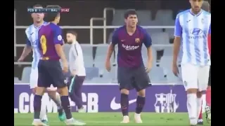 Carles Aleñá ● Riqui Puig vs. Atlético Baleares ● Barcelona B ● Segunda B 2018/19