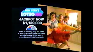 New York's Lotto Commercial, "Never on Sunday," May 1985