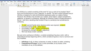 ESL 642 - Module 3 - Infinitives