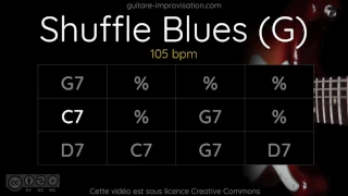 Blues Shuffle in G : Backing Track