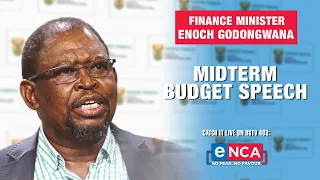 Finance Minister Enoch Godongwana tables mid-term budget policy statement