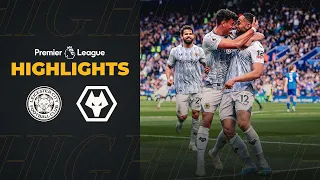 Cunha scores in narrow defeat | Leicester City 2-1 Wolves | Highlights