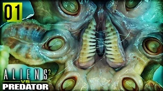 Aliens VS Predator 2 | LIFECYCLE OF AN ALIEN (Alien Campaign Part 1)