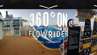 360 On Royal Caribbean: FlowRider GoPro | Harmony of the Seas