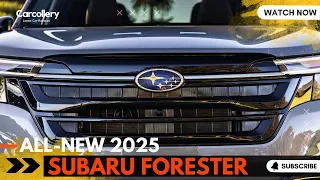 The All-New 2025 Subaru Forester - Totally Redesigned! | come with a 2.5-liter SUBARU BOXER engine