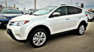 2013 Toyota Rav4 Limited Technology Package Start up, Walkaround and Vehicle Tour