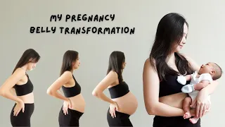 PREGNANCY BELLY TRANSFORMATION I Noticed darkening of underarms I Truly Tara