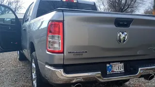 2023 Ram 1500 5.7L E torque muffler delete